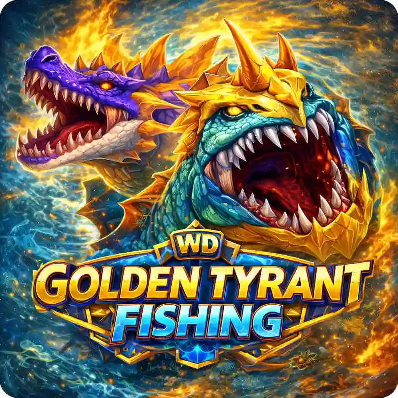 Wd Golden Tyrant Fishing game interface at okiebet